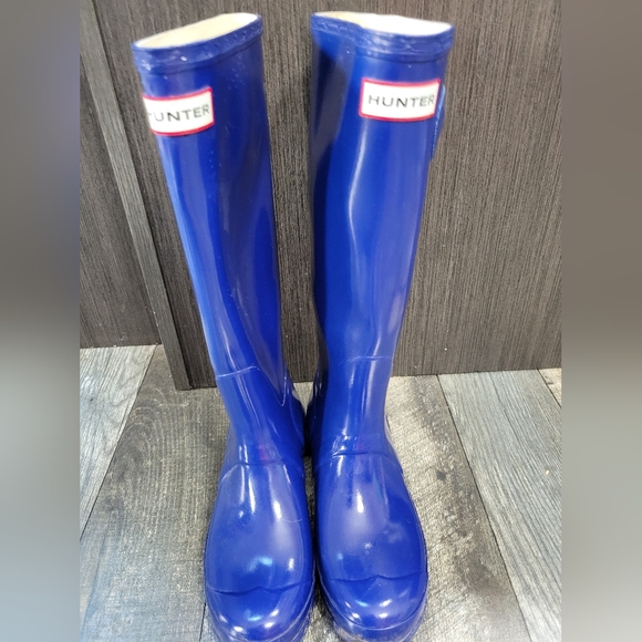 Hunter Tall Rainboots - Women's size 7 - Picture 1 of 5